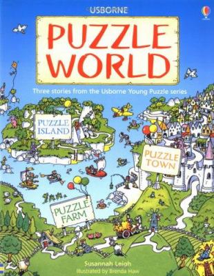 Usborne puzzle world : Puzzle Island, Puzzle Town, Puzzle Farm