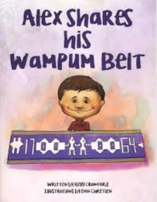 Alex shares his wampum belt